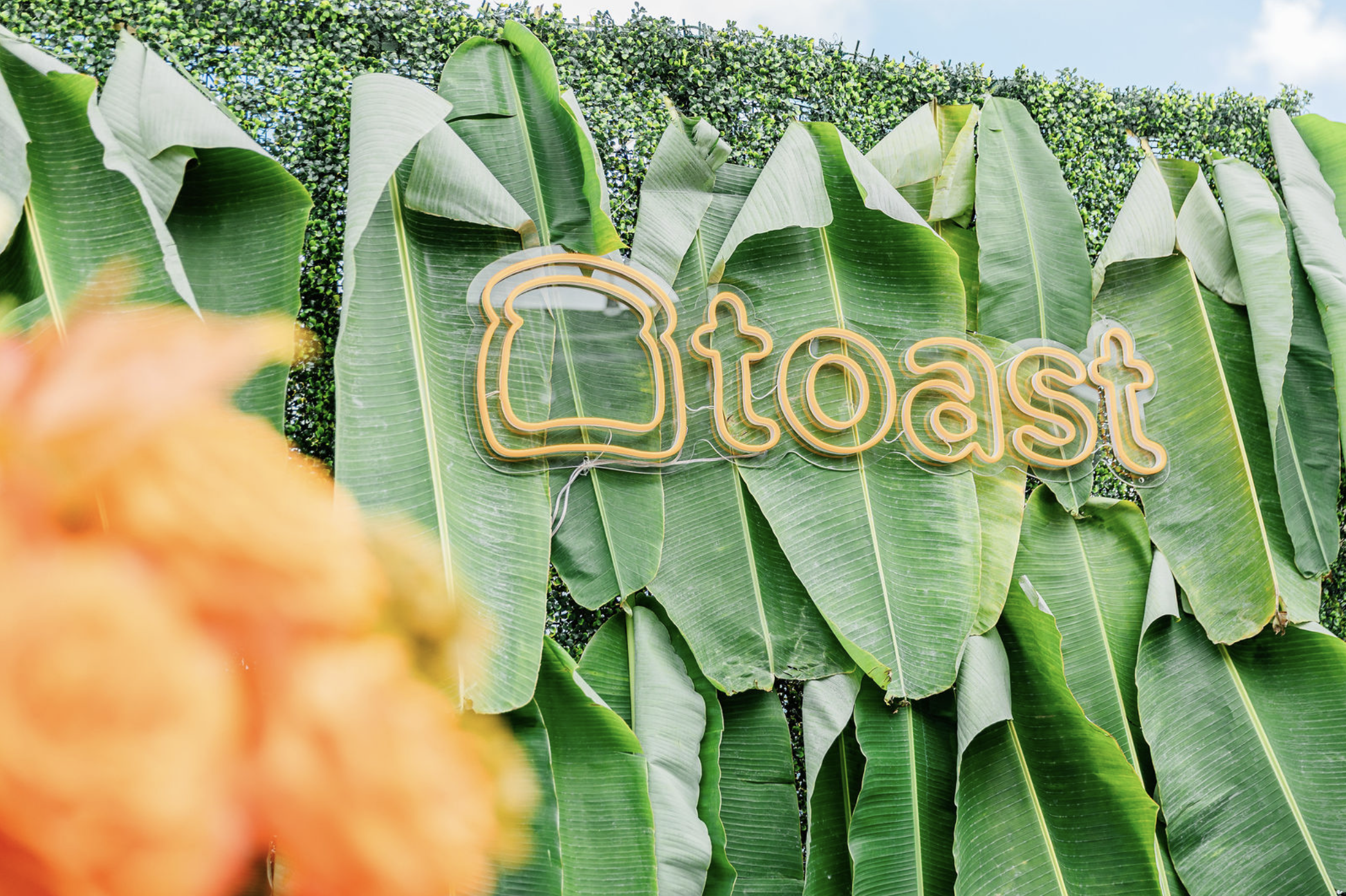 toast on tour branded event design