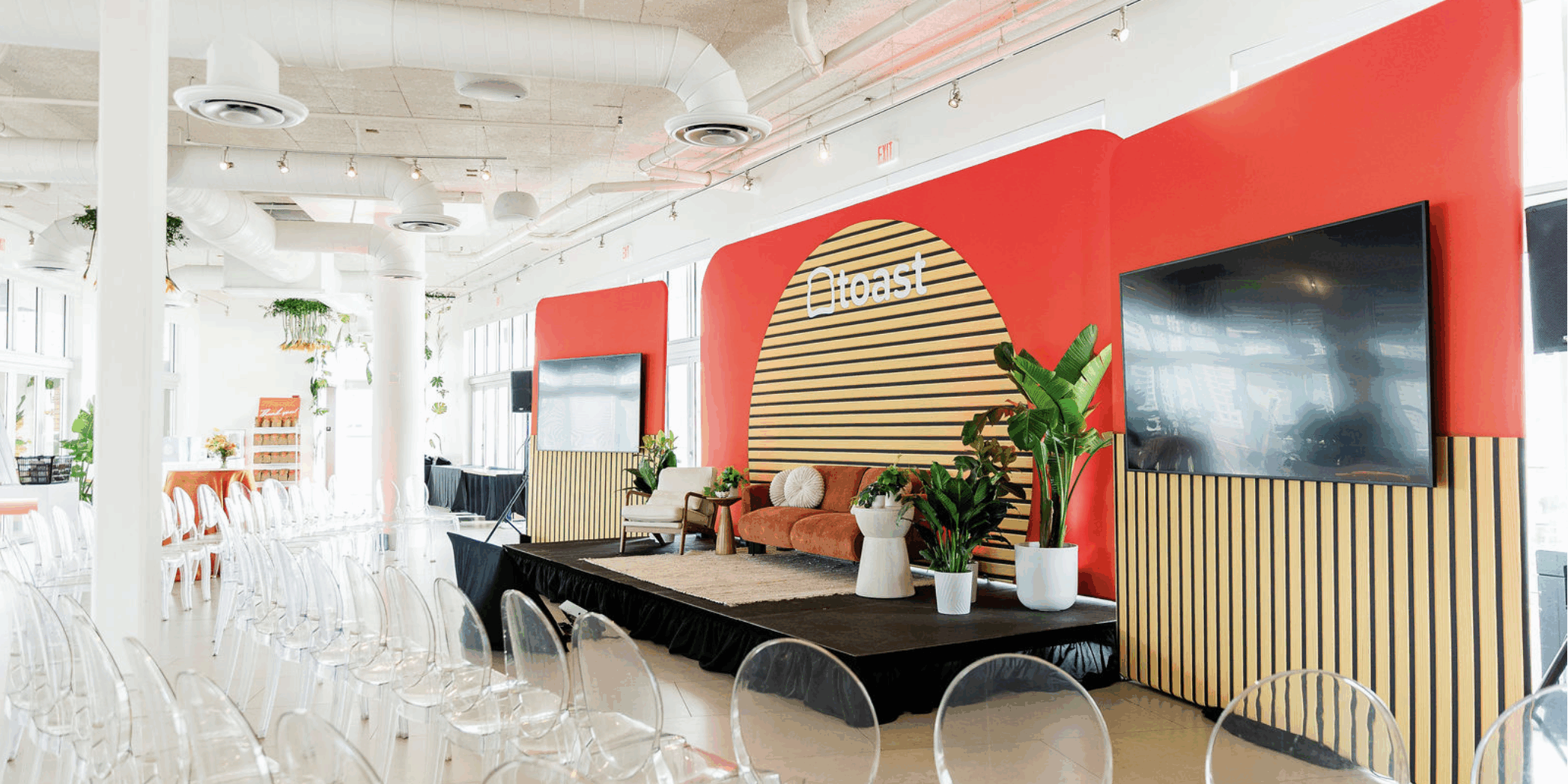 brand conference set up
